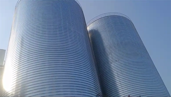 沿河2座混凝土高架卷板仓